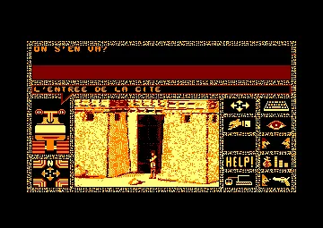 Pharaon (F) (2 faces) (1987) screen shot game playing
